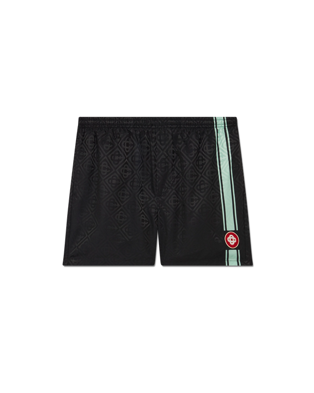 casablanca Monogram Jacquard Stripe Swim Shorts– Casablanca