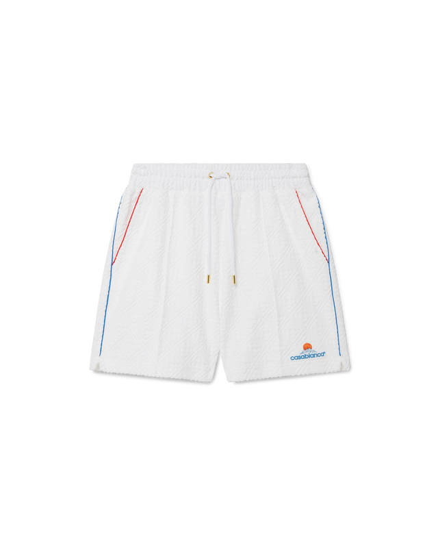 casablanca Monogram Jacquard Towelling Shorts– Casablanca