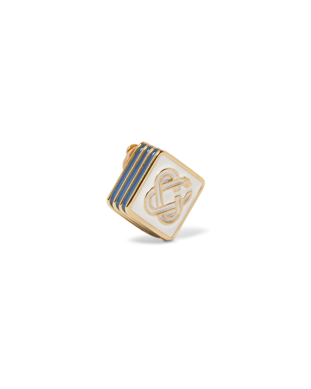 Casablanca Monogram Logo Stud Earrings | Casablanca Paris