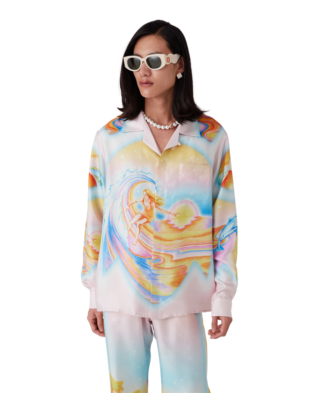 Casablanca Monogram Logo Stud Earrings | Casablanca Paris