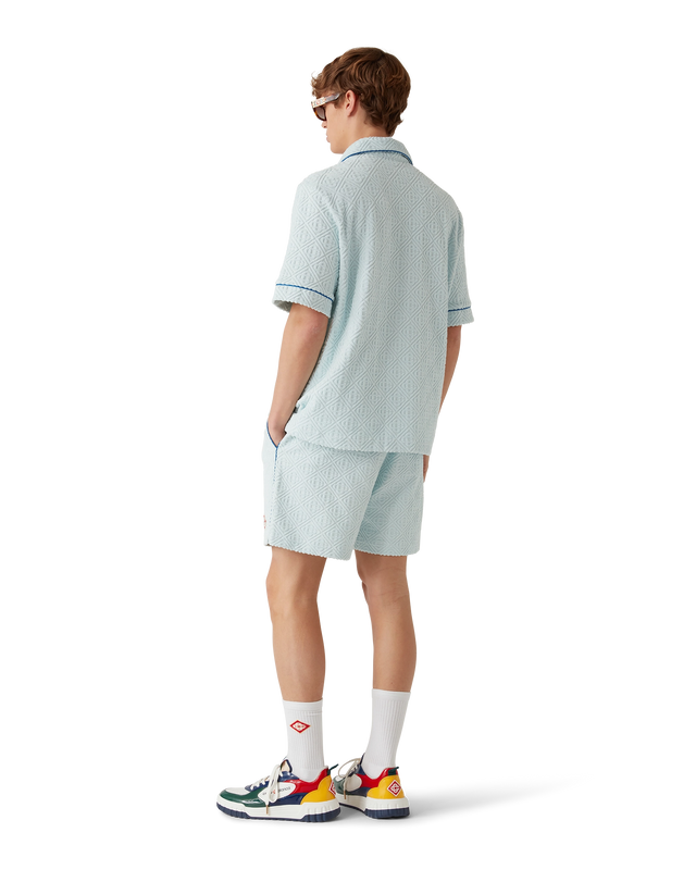 Casablanca Monogram Towelling Short Sleeve Shirt | Casablanca Paris