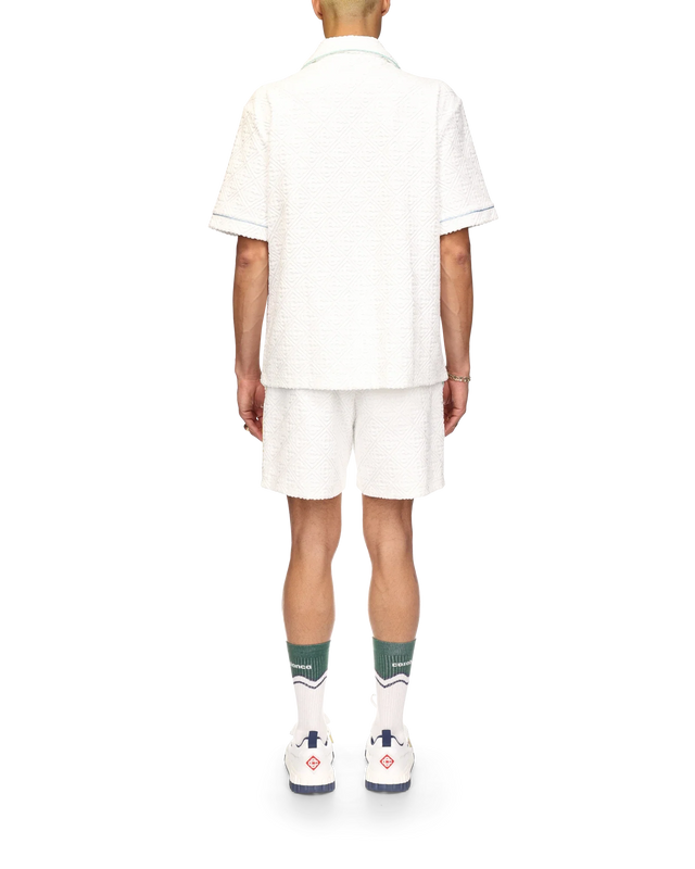 Casablanca Monogram Towelling Short Sleeve Shirt | Casablanca Paris