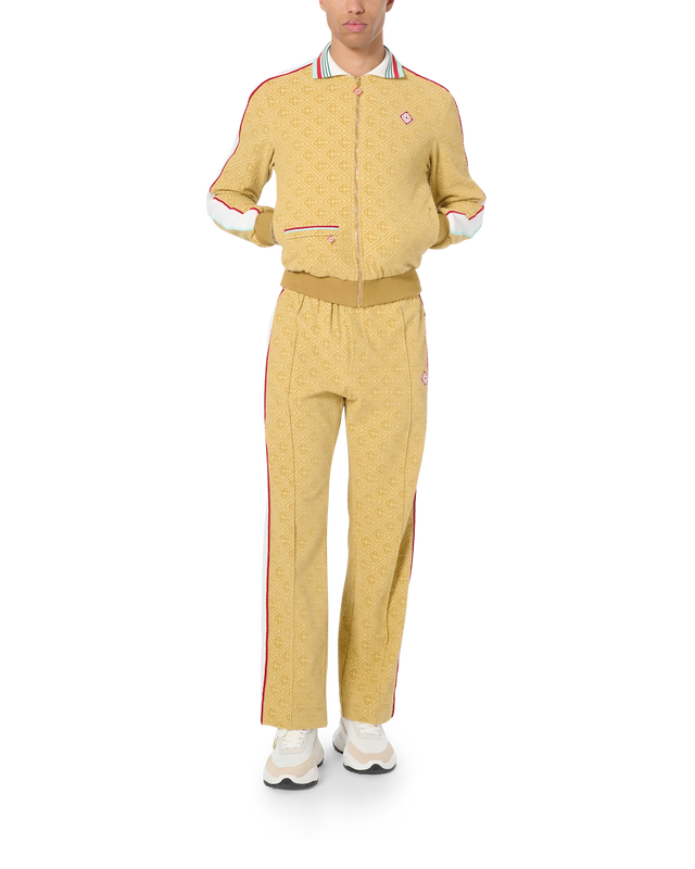 Casablanca Monogram Velour Shacket | Casablanca Paris