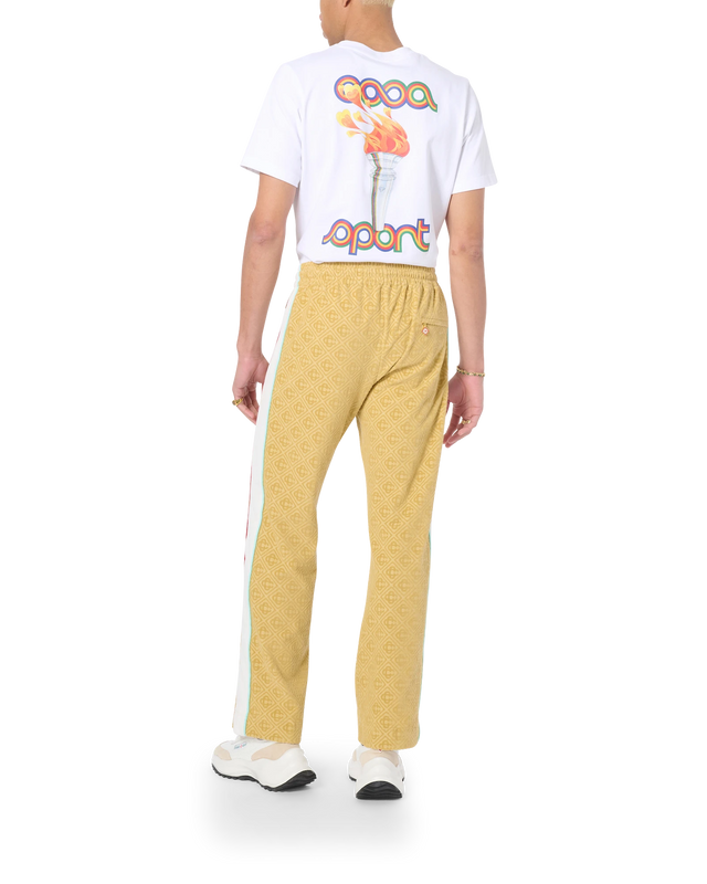 Casablanca Monogram Velour Track Pants | Casablanca Paris