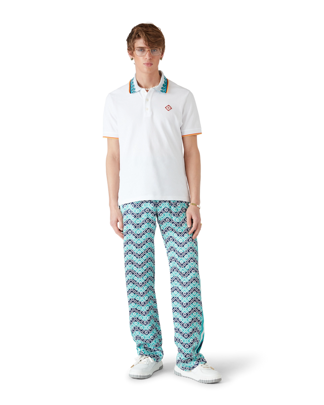 Casablanca Monogram Wave Silk Trousers | Casablanca Paris