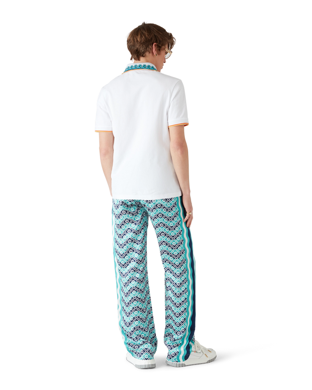 Casablanca Monogram Wave Silk Trousers | Casablanca Paris