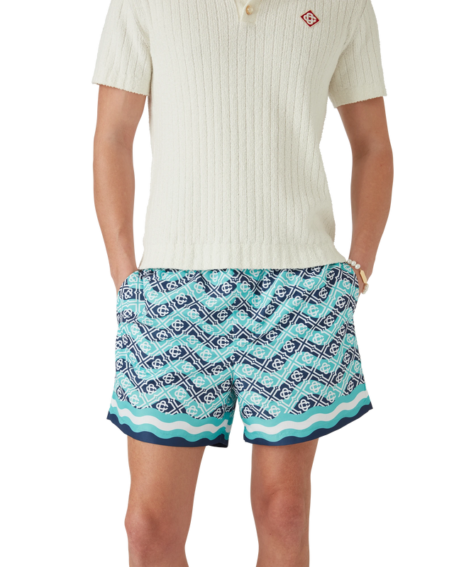 Casablanca Monogram Wave Swim Shorts | Casablanca Paris