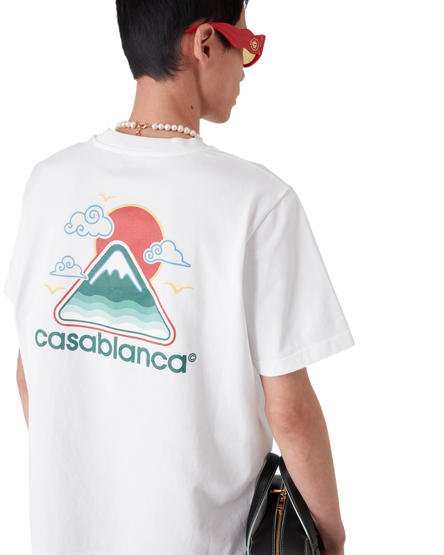 Casablanca Montagne Ondulee Short-Sleeve T-Shirt– Casablanca