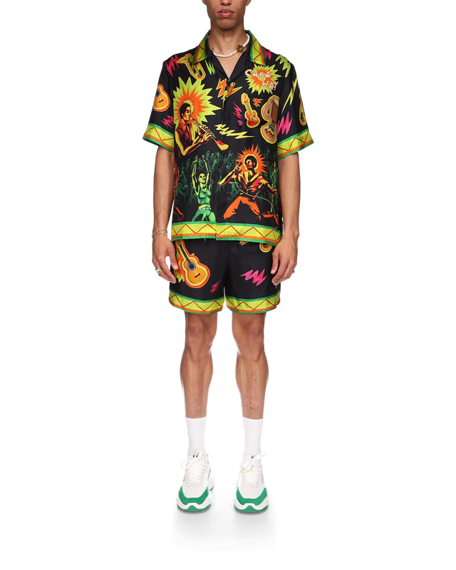 Casablanca Music For The People Silk Shirt | Casablanca Paris