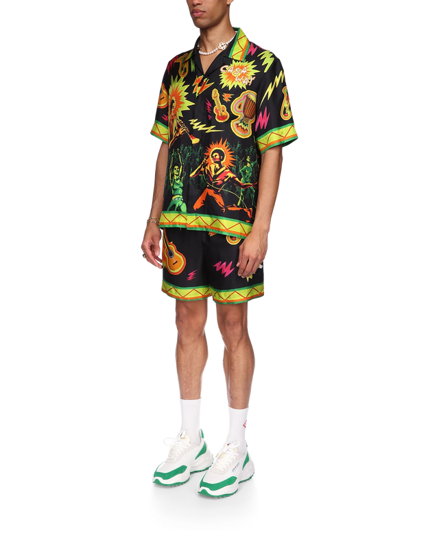 Casablanca Music For The People Silk Shirt | Casablanca Paris