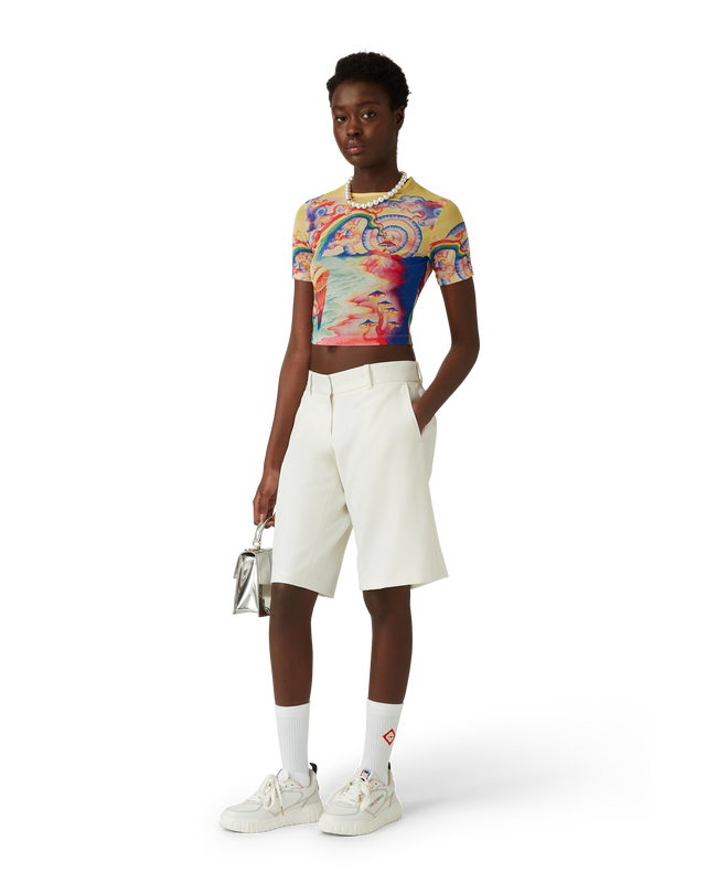 Casablanca Nature's Teacher Mesh Baby T-Shirt | Casablanca Paris