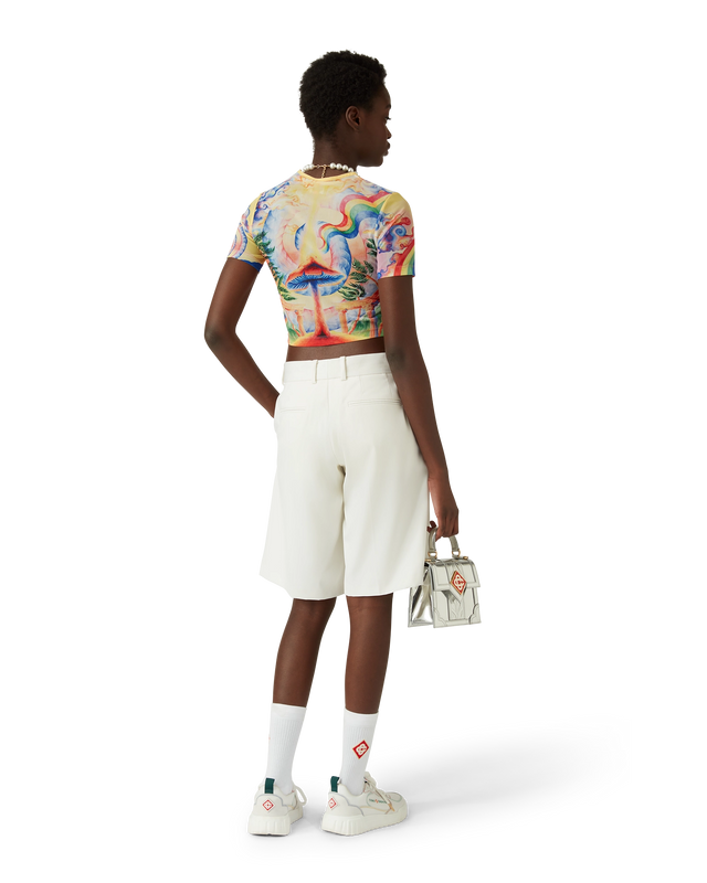 Casablanca Nature's Teacher Mesh Baby T-Shirt | Casablanca Paris