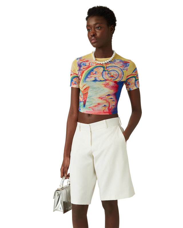 Casablanca Nature's Teacher Mesh Baby T-Shirt | Casablanca Paris