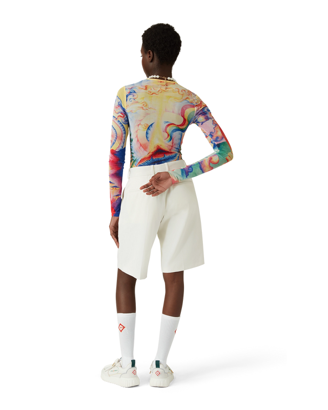 Casablanca Nature's Teacher Mesh Top | Casablanca Paris