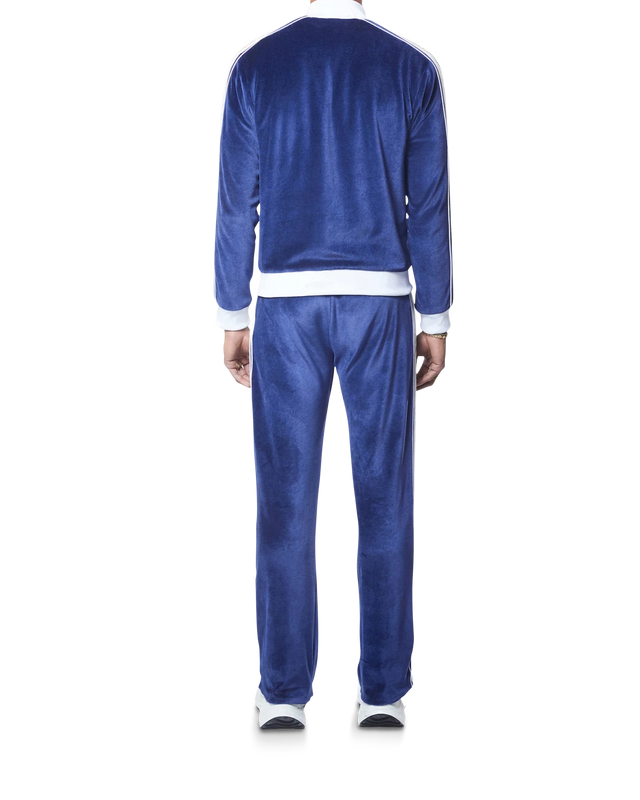 Casablanca Navy Modal Velour Track Jacket | Casablanca Paris