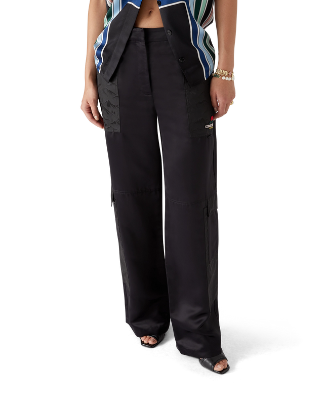 Casablanca Nylon And Satin Mountain Camo Cargo Trousers– Casablanca