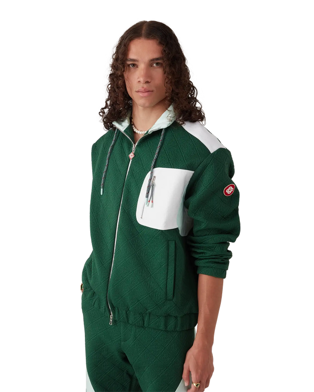 Casablanca Nylon Monogram Jacquard Jacket– Casablanca