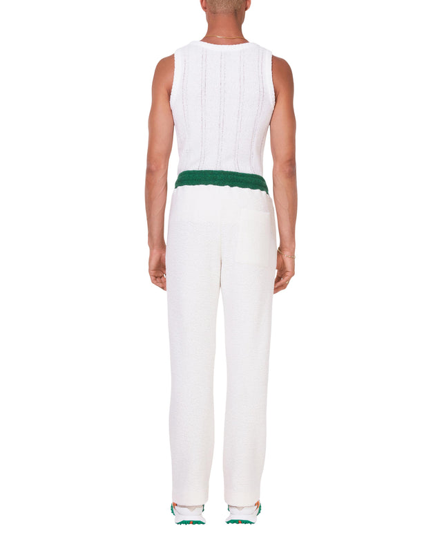 Casablanca Off-White Cashmere Colour Block Sweatpants | Casablanca Paris