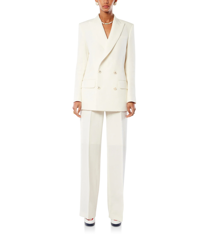 Casablanca Off-White Double Breasted Blazer | Casablanca Paris
