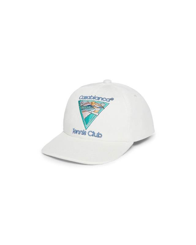 casablanca Off-White Tennis Club Icon Cap | Casablanca Paris