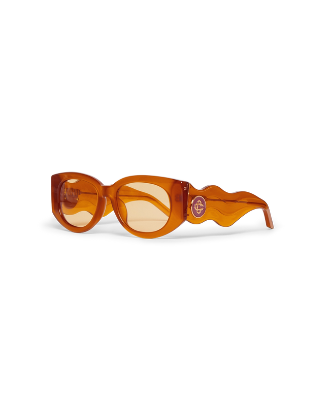 casablanca Orange The Memphis Sunglasses– Casablanca