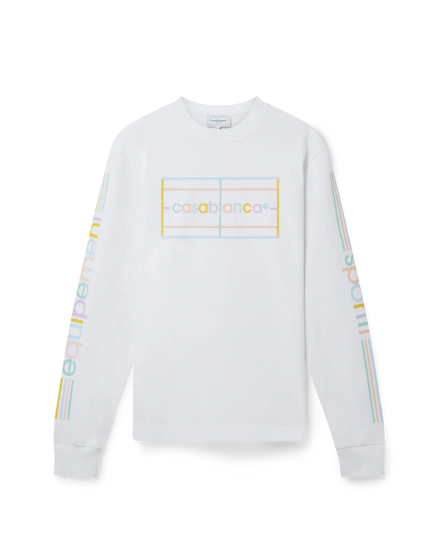 casablanca Pastel Court Sweatshirt | Casablanca Paris