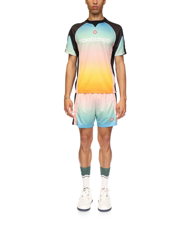 Casablanca Pastel Gradient Football Shirt | Casablanca Paris