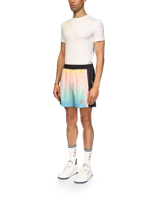 Casablanca Pastel Gradient Football Shorts | Casablanca Paris