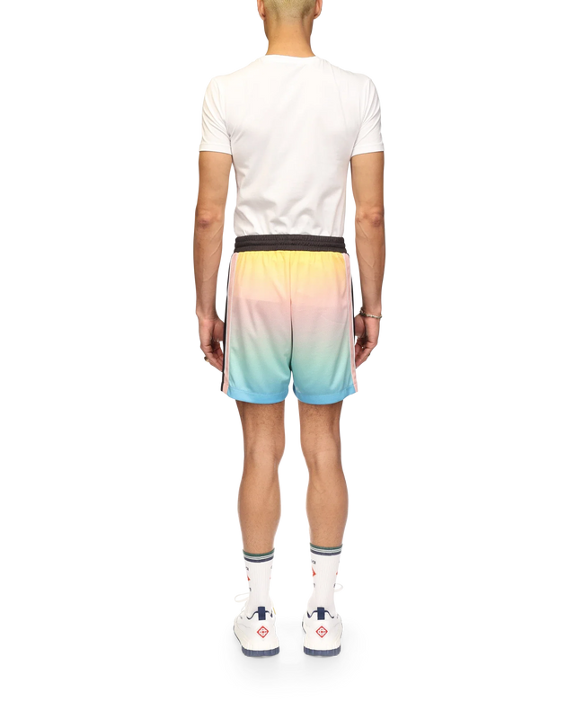Casablanca Pastel Gradient Football Shorts | Casablanca Paris