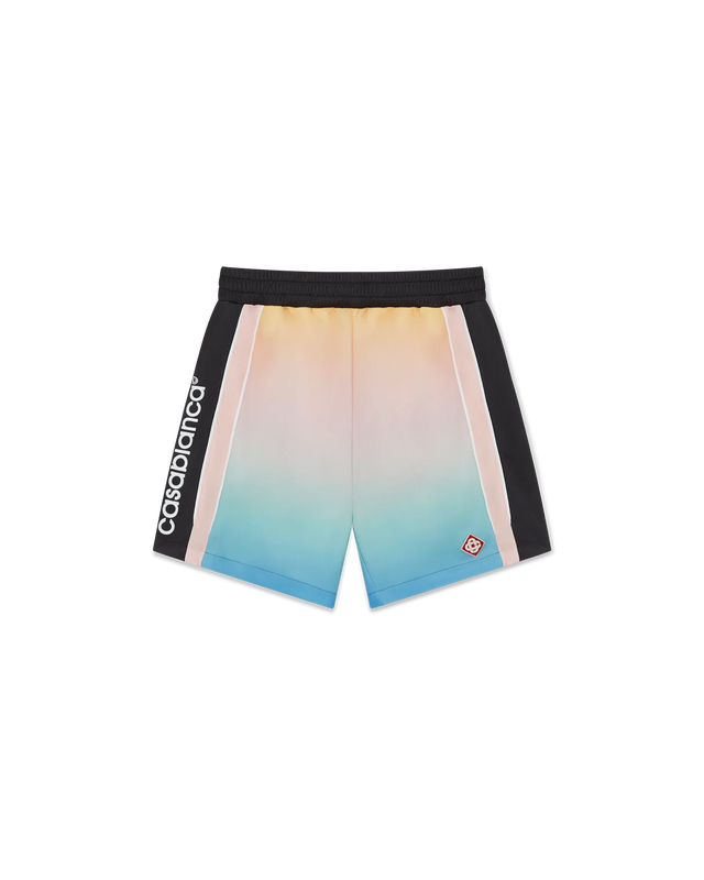 casablanca Pastel Gradient Football Shorts | Casablanca Paris