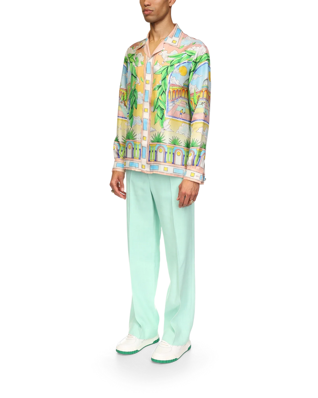 Casablanca Paysage Ideal Silk Shirt | Casablanca Paris