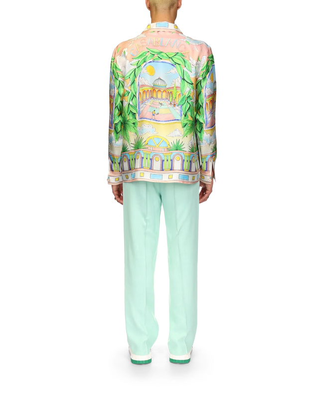 Casablanca Paysage Ideal Silk Shirt | Casablanca Paris
