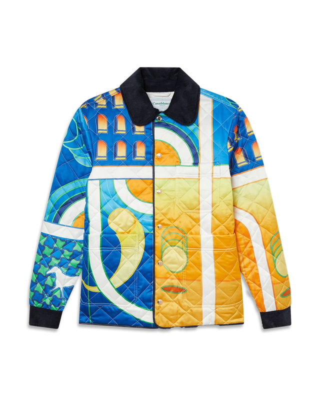 casablanca Paysage Quilted Hunting Jacket | Casablanca Paris