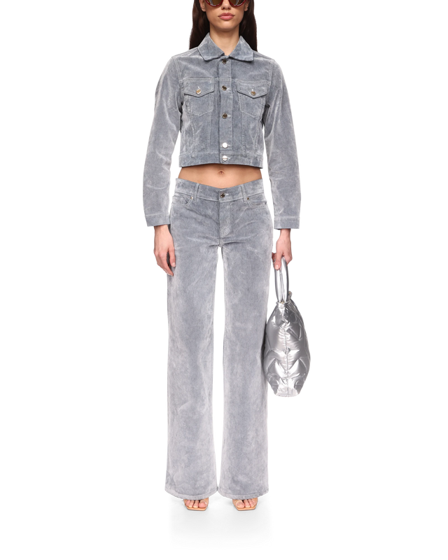 Casablanca Peach Texture Denim Jacket | Casablanca Paris