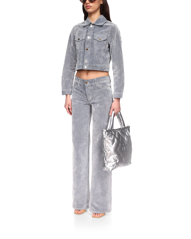 Casablanca Peach Texture Denim Jacket | Casablanca Paris