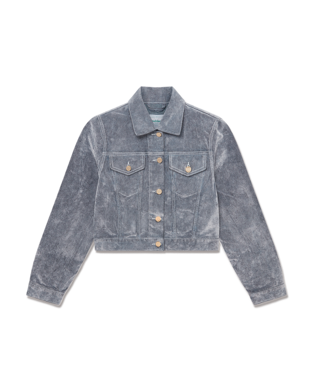 casablanca Peach Texture Denim Jacket | Casablanca Paris