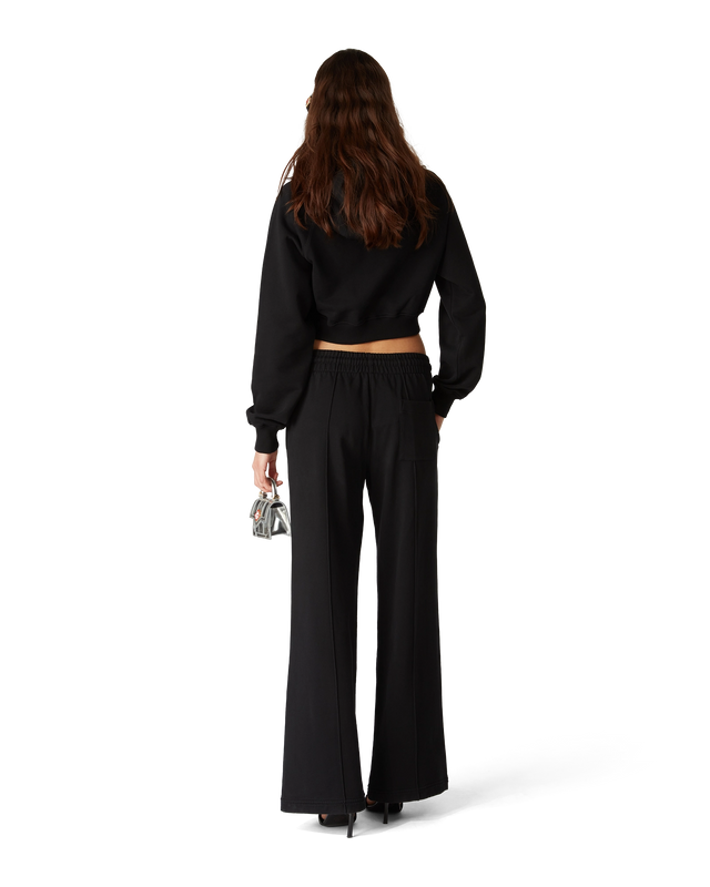 Casablanca Pearl Diamond Cropped Hooded Sweatshirt | Casablanca Paris