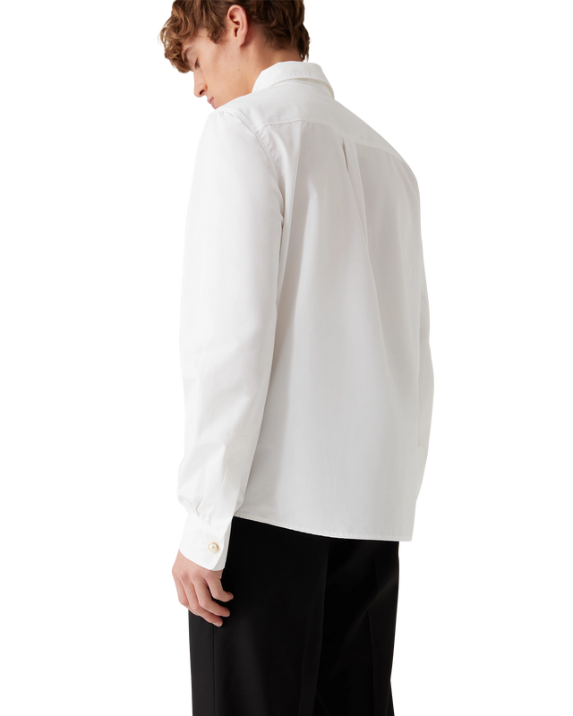 Casablanca Pearl Diamond Patch Cotton Shirt | Casablanca Paris