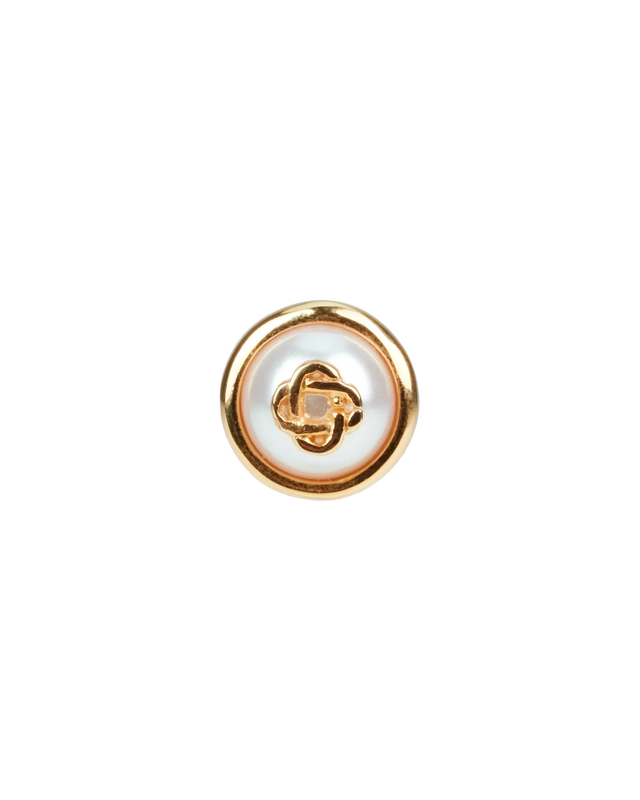 casablanca Pearl Logo Stud Earrings | Casablanca Paris