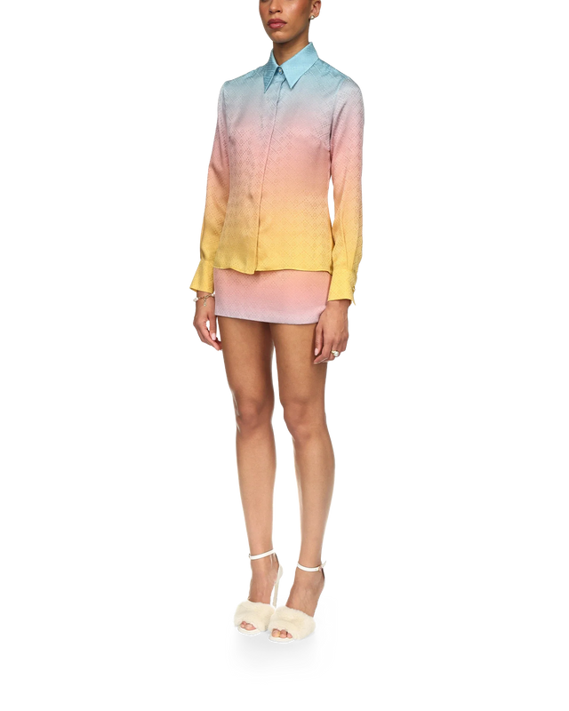 Casablanca Ping Pong Gradient Silk Shirt | Casablanca Paris