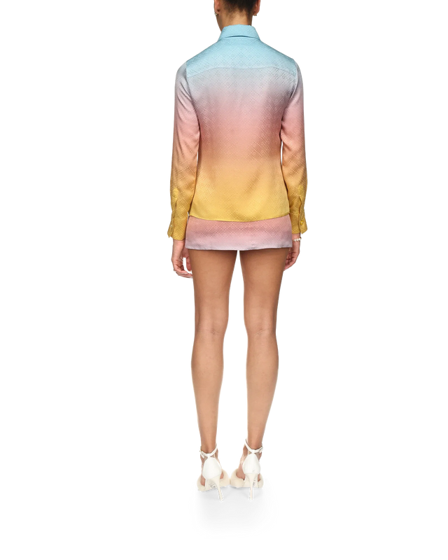 Casablanca Ping Pong Gradient Silk Shirt | Casablanca Paris