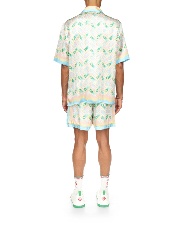 Casablanca Ping Pong Short Sleeve Silk Shirt | Casablanca Paris
