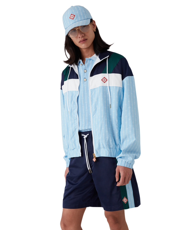 Casablanca Pinstripe Laurel Track Jacket | Casablanca Paris