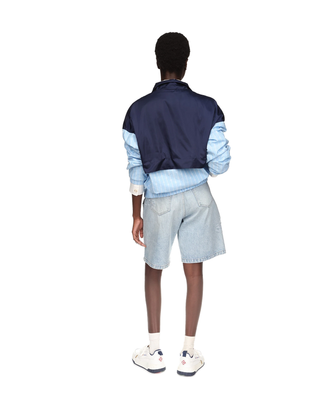 Casablanca Pinstripe Nylon Track Jacket | Casablanca Paris