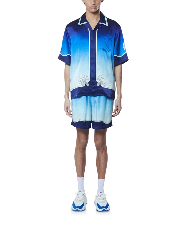 Casablanca Place Vendome Silk Shorts | Casablanca Paris