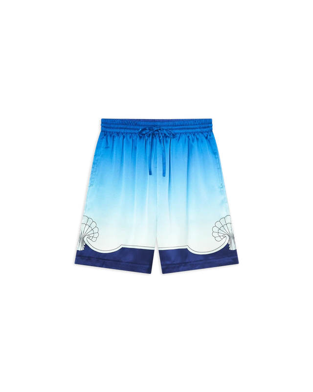casablanca Place Vendome Silk Shorts | Casablanca Paris