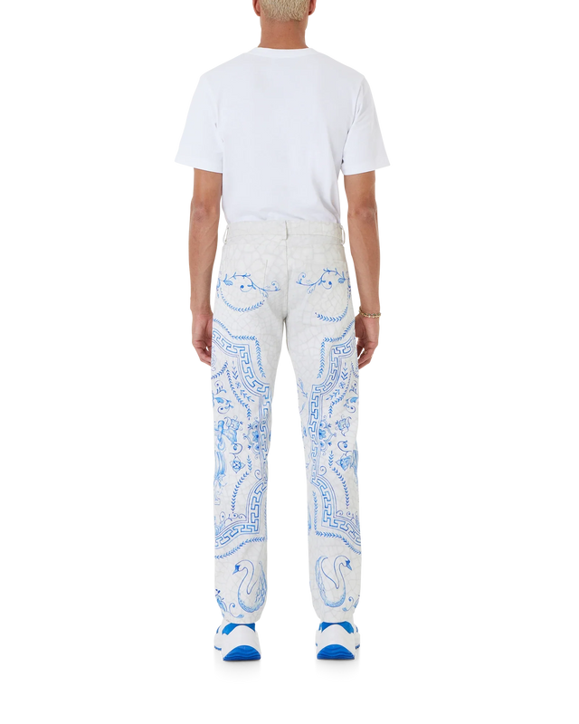 Casablanca Plat A Dessert Blanc Denim Trousers | Casablanca Paris