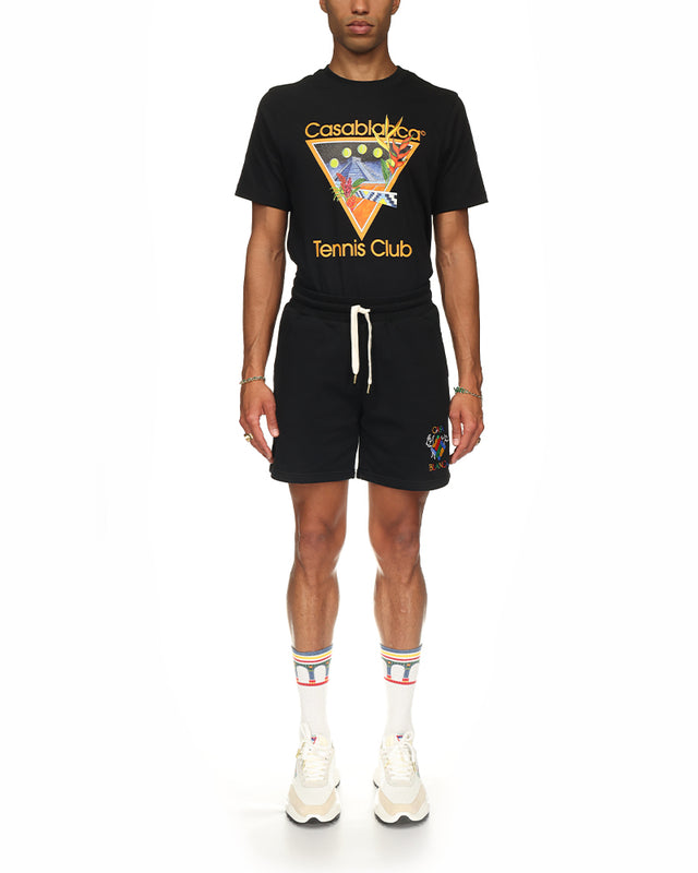 Casablanca Players Diamond Sweatshorts | Casablanca Paris