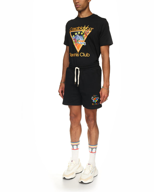 Casablanca Players Diamond Sweatshorts | Casablanca Paris
