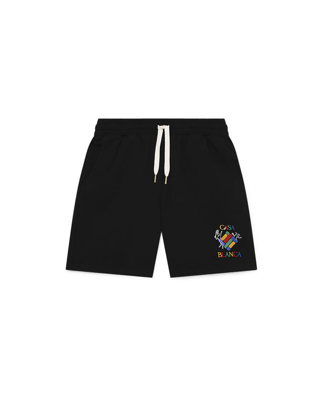casablanca Players Diamond Sweatshorts | Casablanca Paris